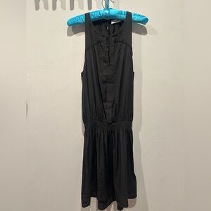 RAMY BROOK Smocked Black Mini Dress / Size Medium /